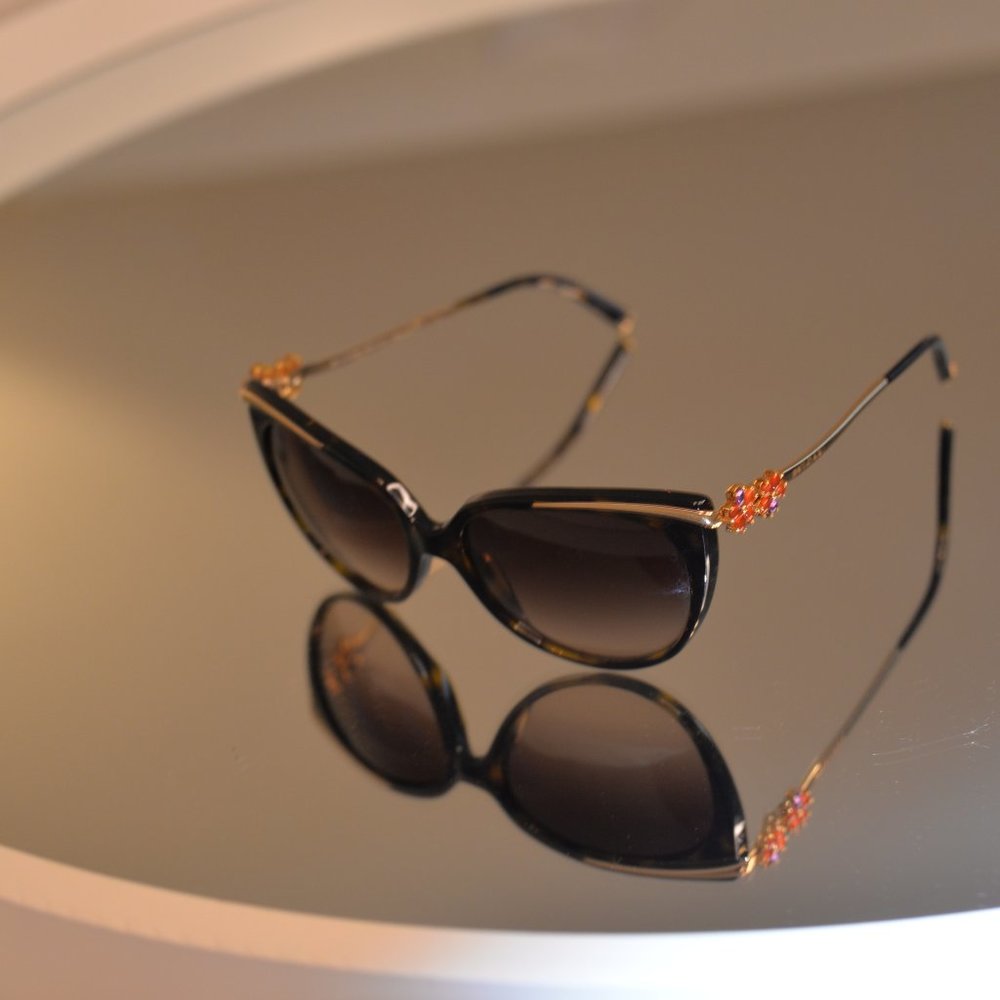 Authentic Bvlgari Sunglasses 8089-K 5195/3C - Picture 4 of 5